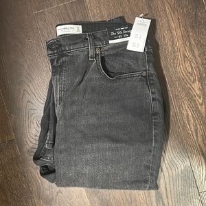 Abercrombie and Fitch 90s Straight Curve Love Ultra High Rise Jeans